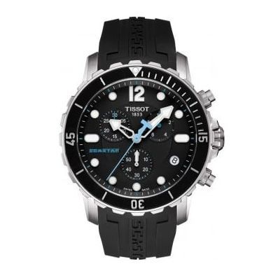 Tissot Seastar 1000 Quartz Chronograph Stainless Steel / Black / Rubber